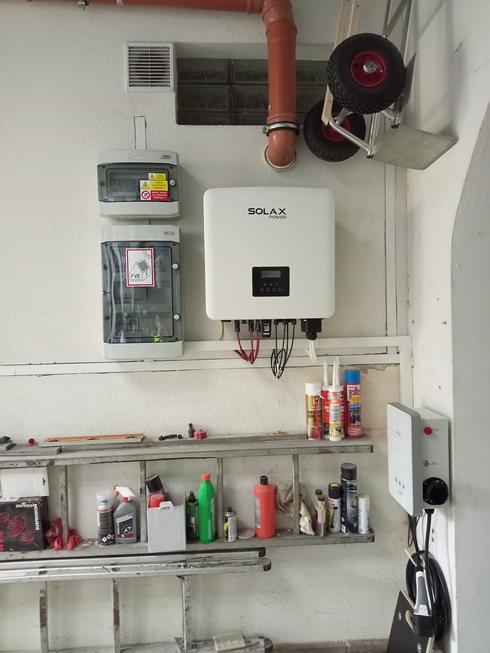 Dokončená FV elektrárna u zákazníka